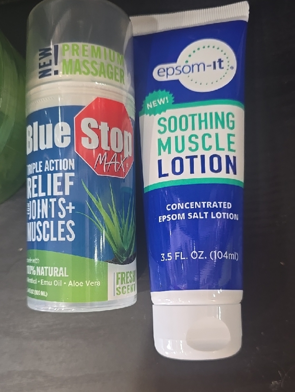 epsom-it Soothing Muscle Lotion - Blue & White Tube